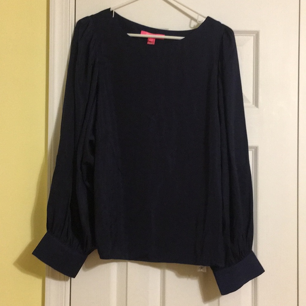 Maisel  top in true navy